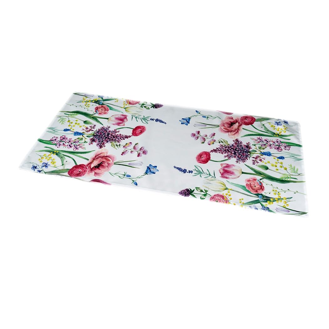 Texpot nappe ronde 150 cm prairie printanière polyester