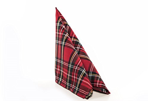 TEXPOT Tischdecken Nappe à carreaux rouge 80x80cm