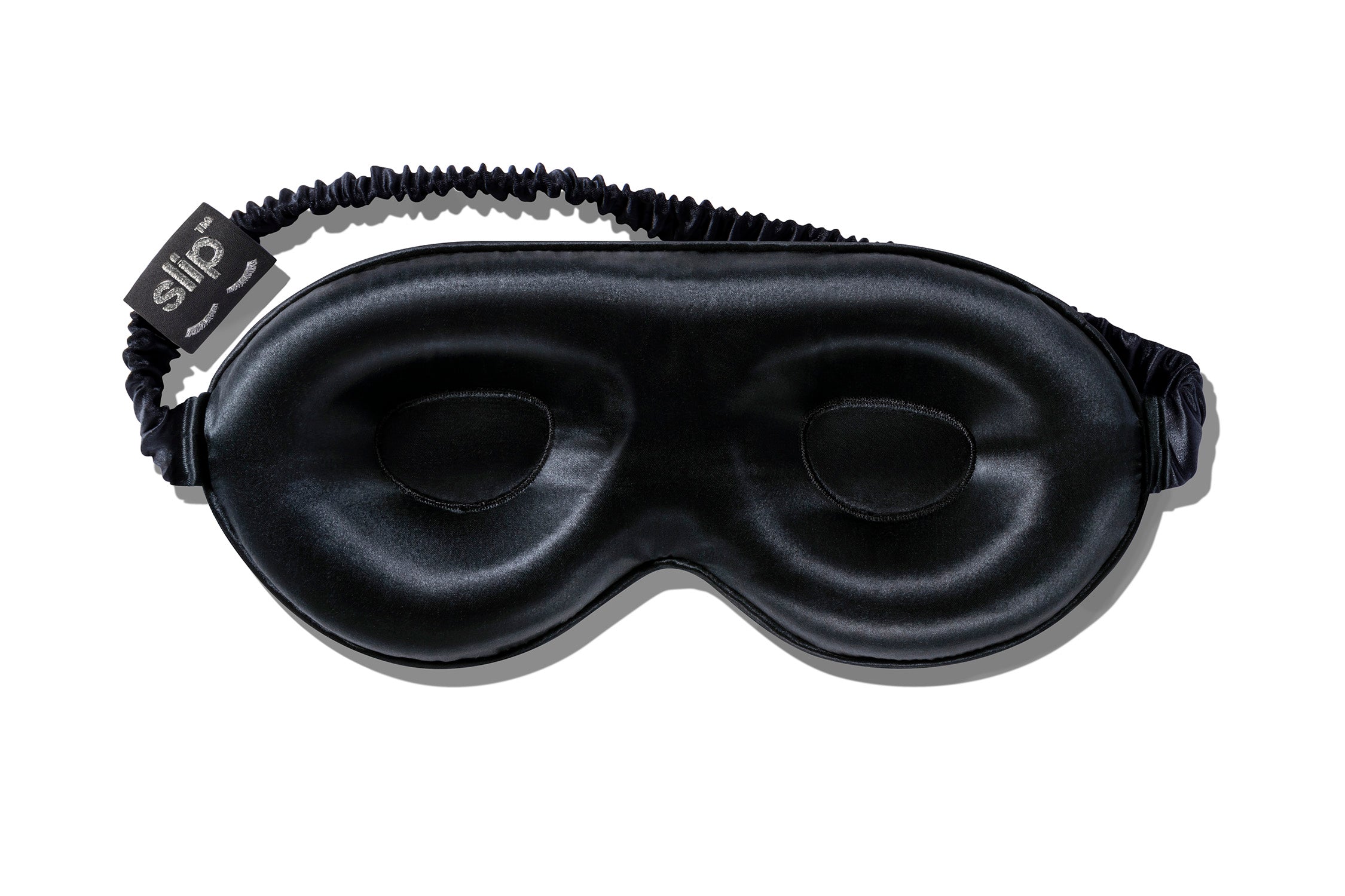 Slip Contour Sleep Mask masque de nuit soie Black noir