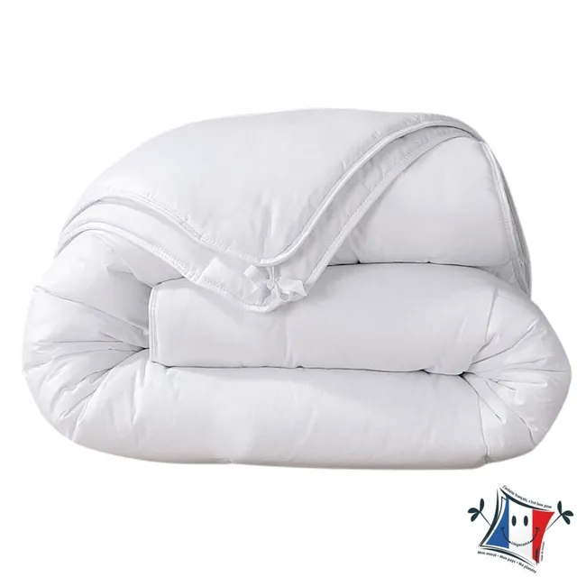 Lingorama couette 4 saisons 240x220 synthétique blanche