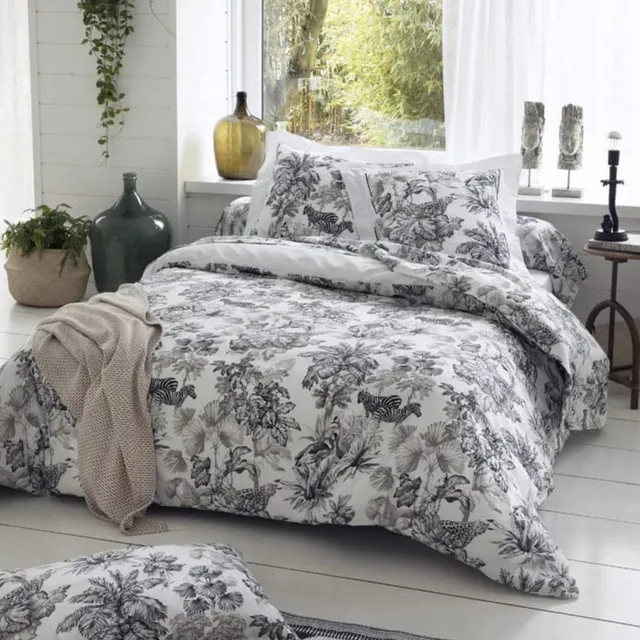 Tradilinge Savane Taie Traversin 200 Satin Blanc