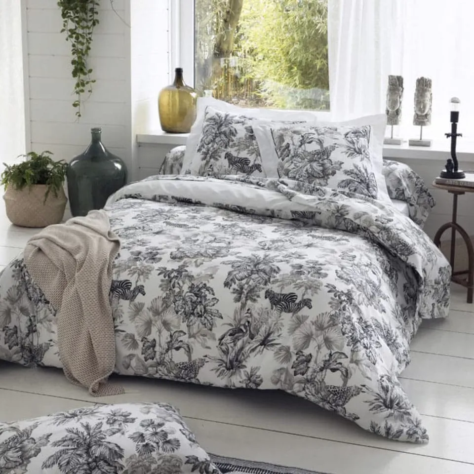 Tradilinge Savane Taie Traversin 200 Satin Blanc