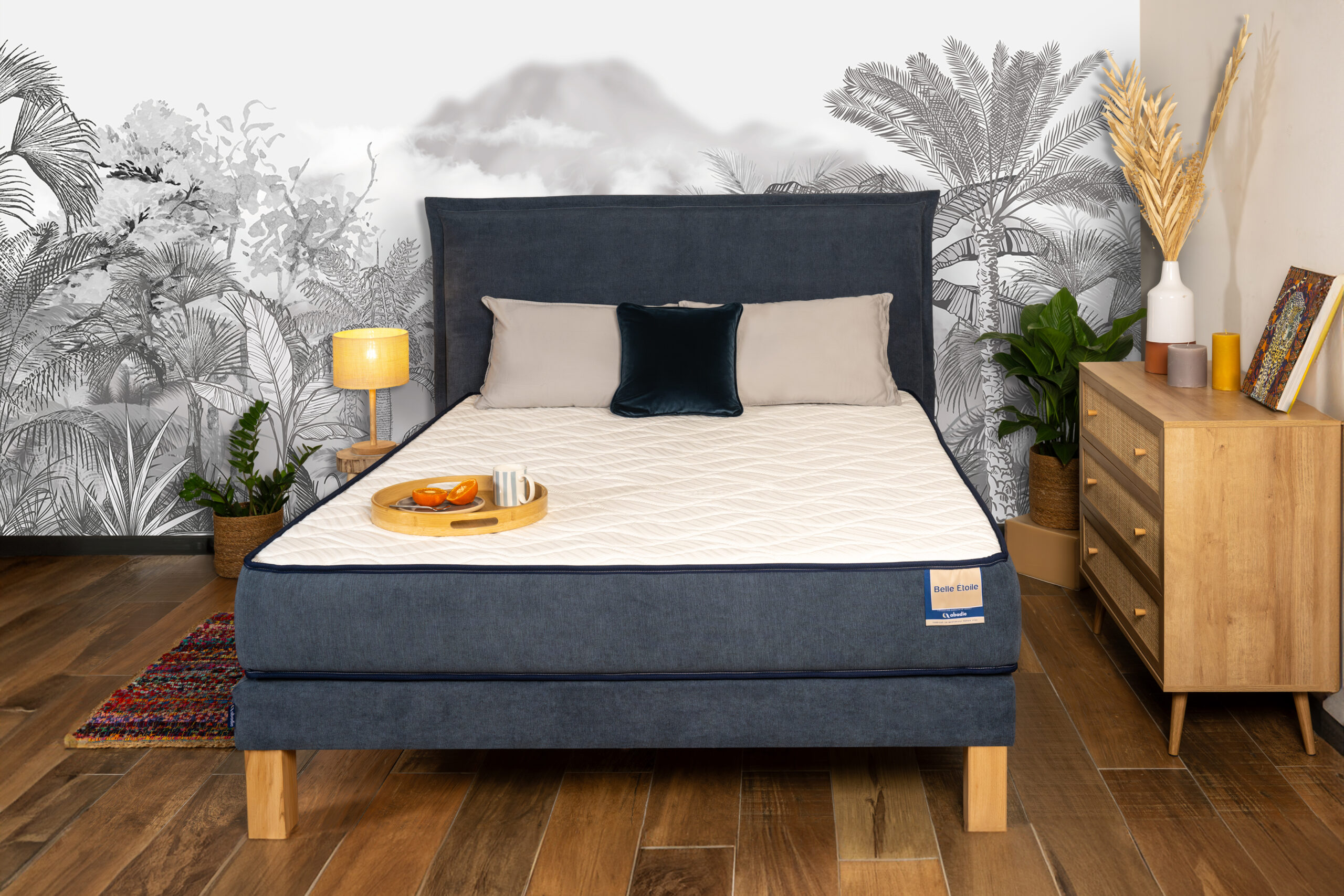 ABADIE Horizon Belle Étoile matelas mémoire de forme 24 cm ferme