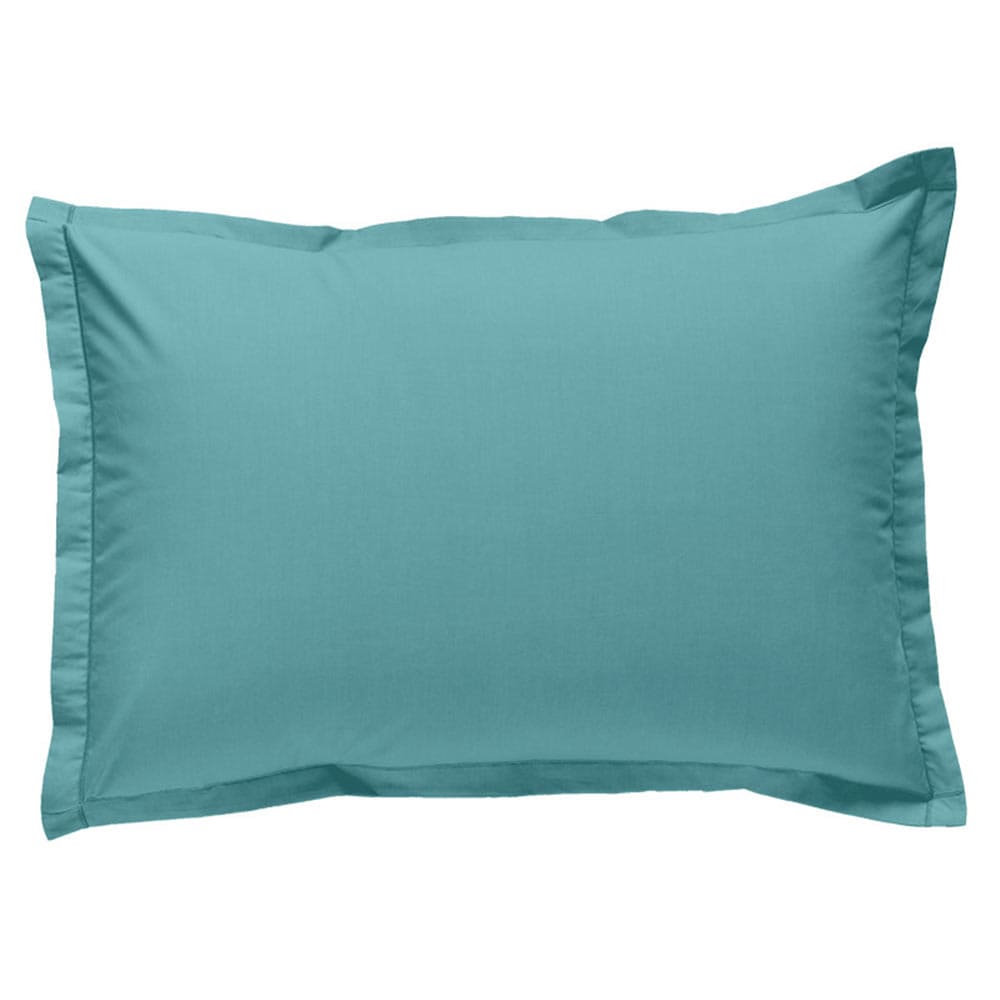 Lingorama Taie doreiller 50x70 percale coton blanc