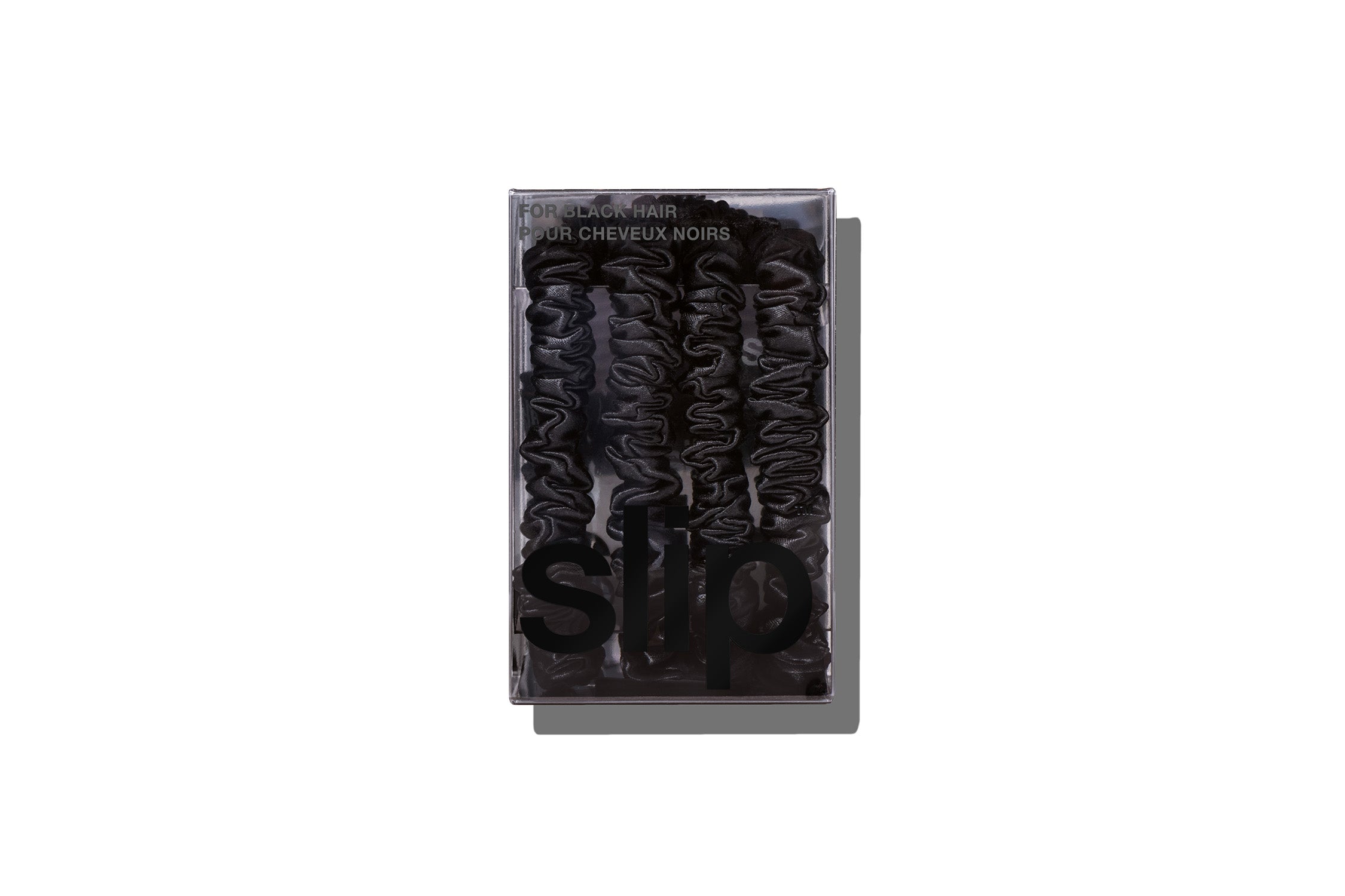 Slip Back to Basics Black Skinny chouchou lot 4 soie