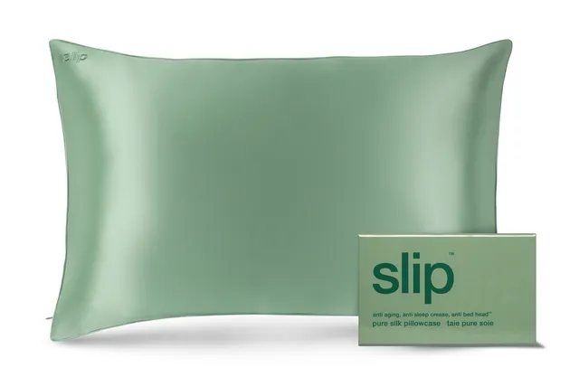 Slip Queen Zippered Pistachio taie d'oreiller 51x76 cm zip