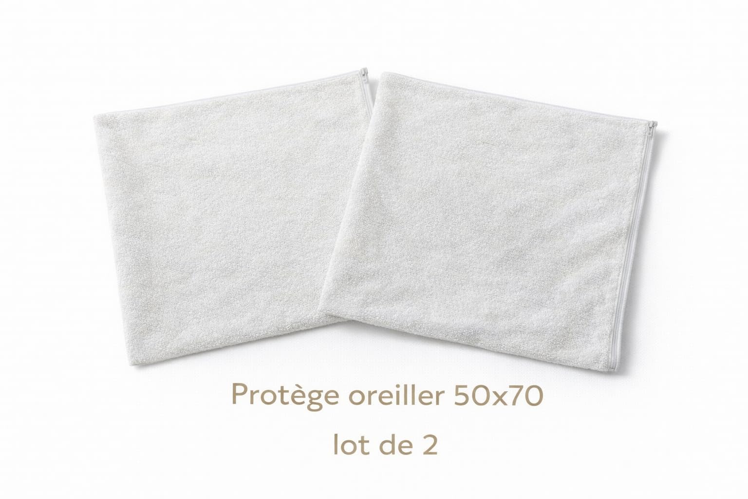 PROMO LINGE oreiller mémoire de forme 50x70 lot 2
