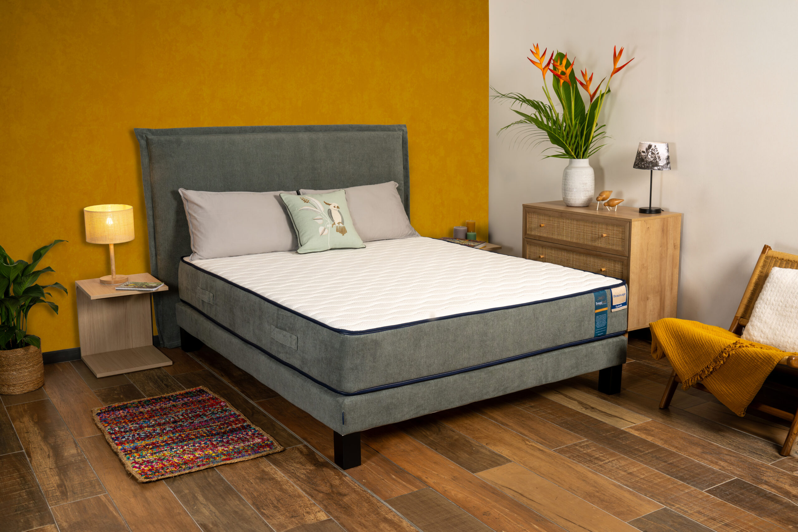 ABADIE Horizon Beaurivage matelas ressorts ferme 26 cm