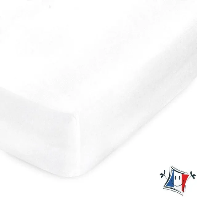 Lingorama Céline Protège-matelas bébé 60x120 coton imperméable