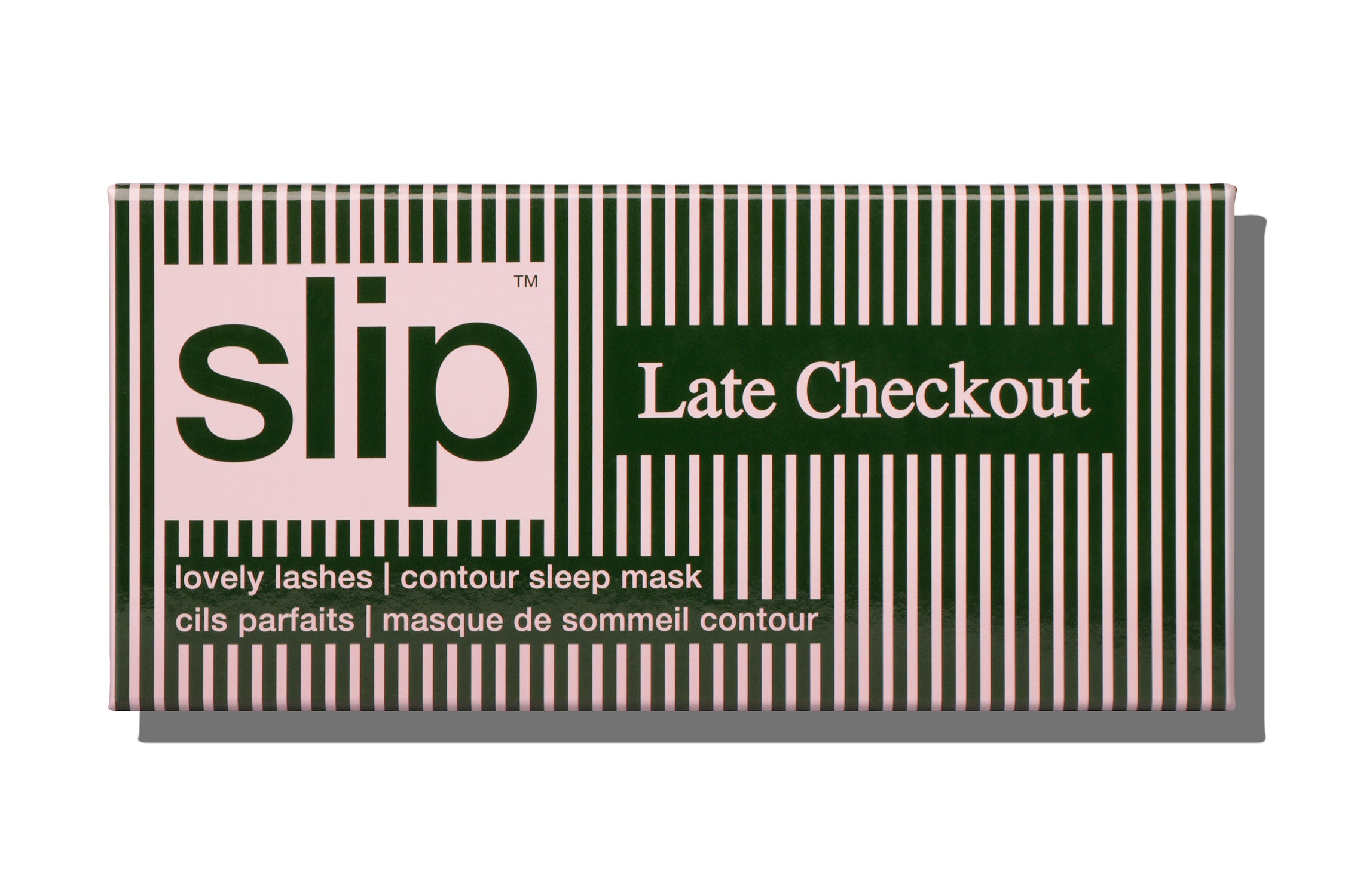 Slip Contour Sleep Mask masque Late Checkout soie