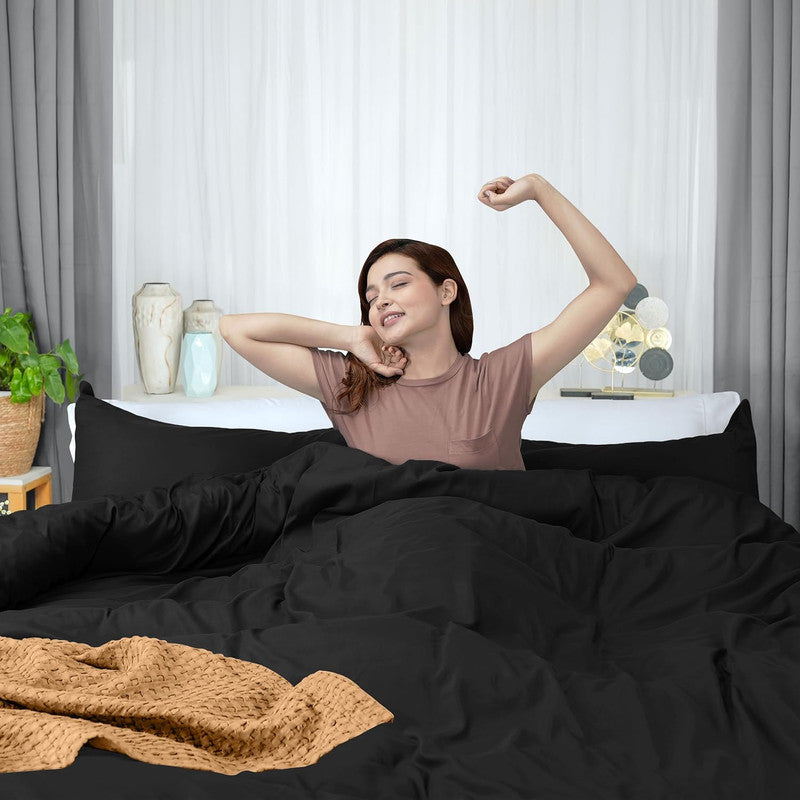 Utopia Bedding Duvet Cover Housse couette Queen blanche
