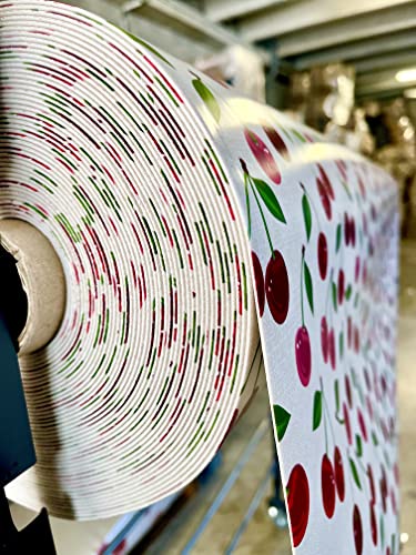 Promo Linge Sous-nappes Bulgommes nappe cerise 140x100 2,5 mm