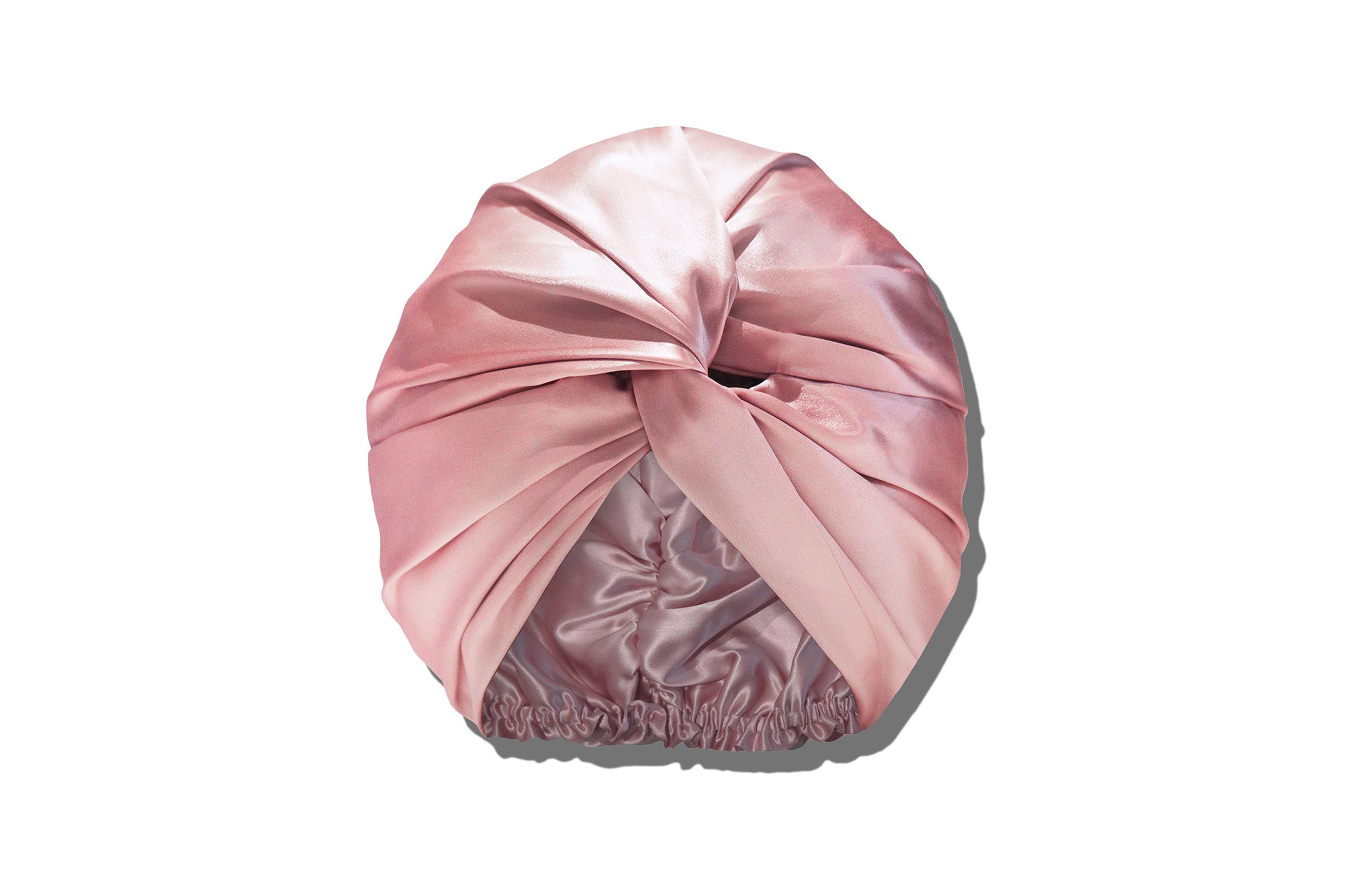 Slip Turban Pink turban soie rose taille unique