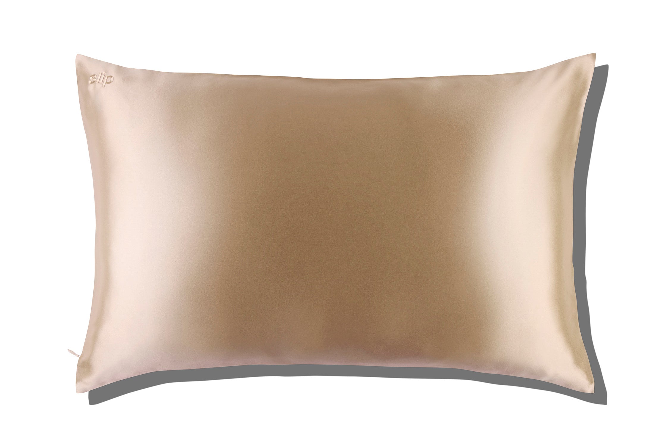 Slip Queen Zippered Taie d'oreiller Caramel 51x76 Soie