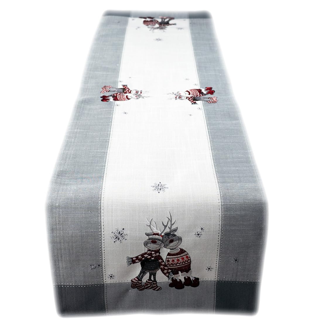 TEXPOT Tischläufer élan chemin de table 90x40 cm Noël