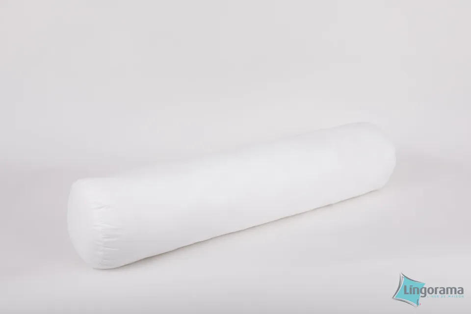 Lingorama Literie Traversin fibre percale Confort Médium 140 cm