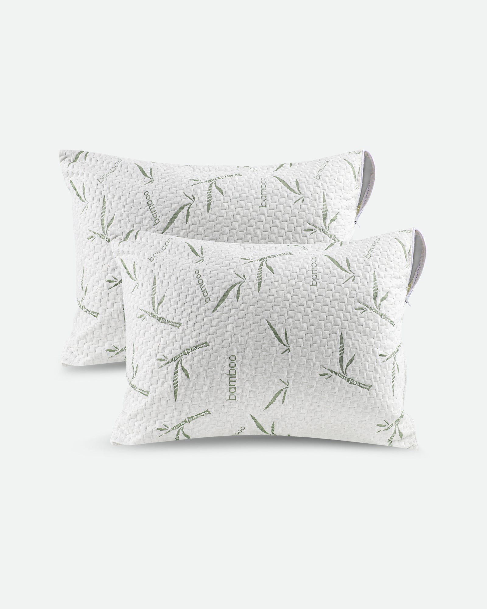 Utopia Bedding Pillows protège-oreiller bambou imperméable Standard blanc