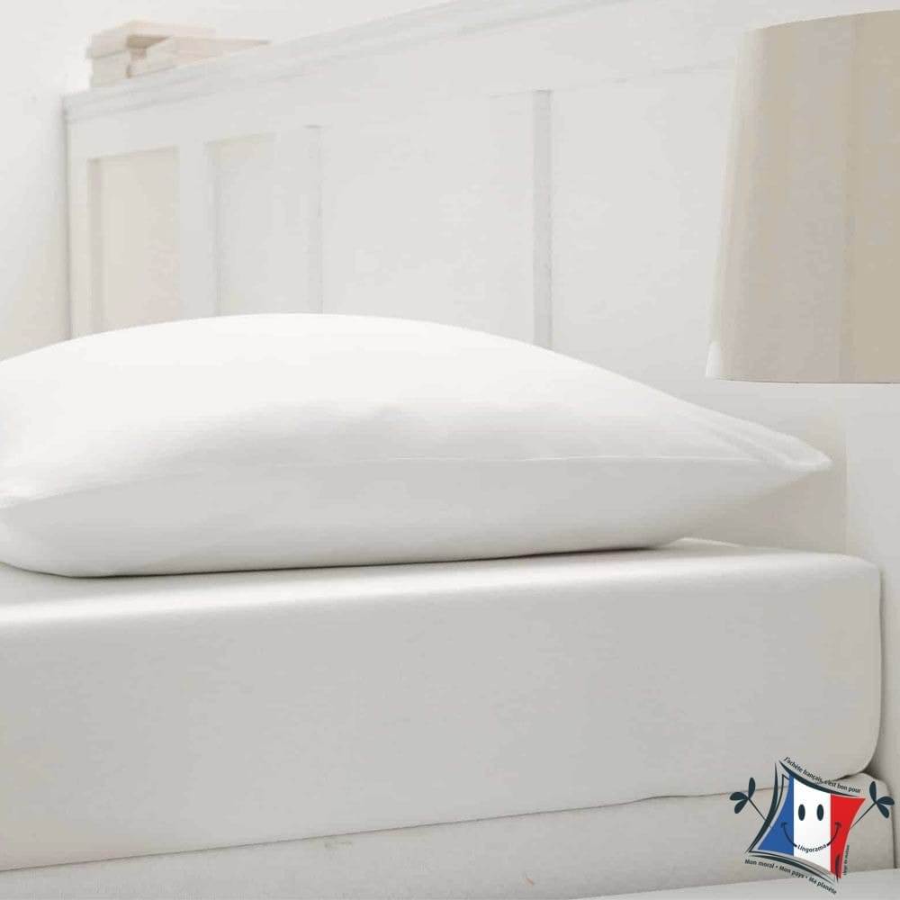 Lingorama drap-housse extensible jersey coton uni bonnet 40