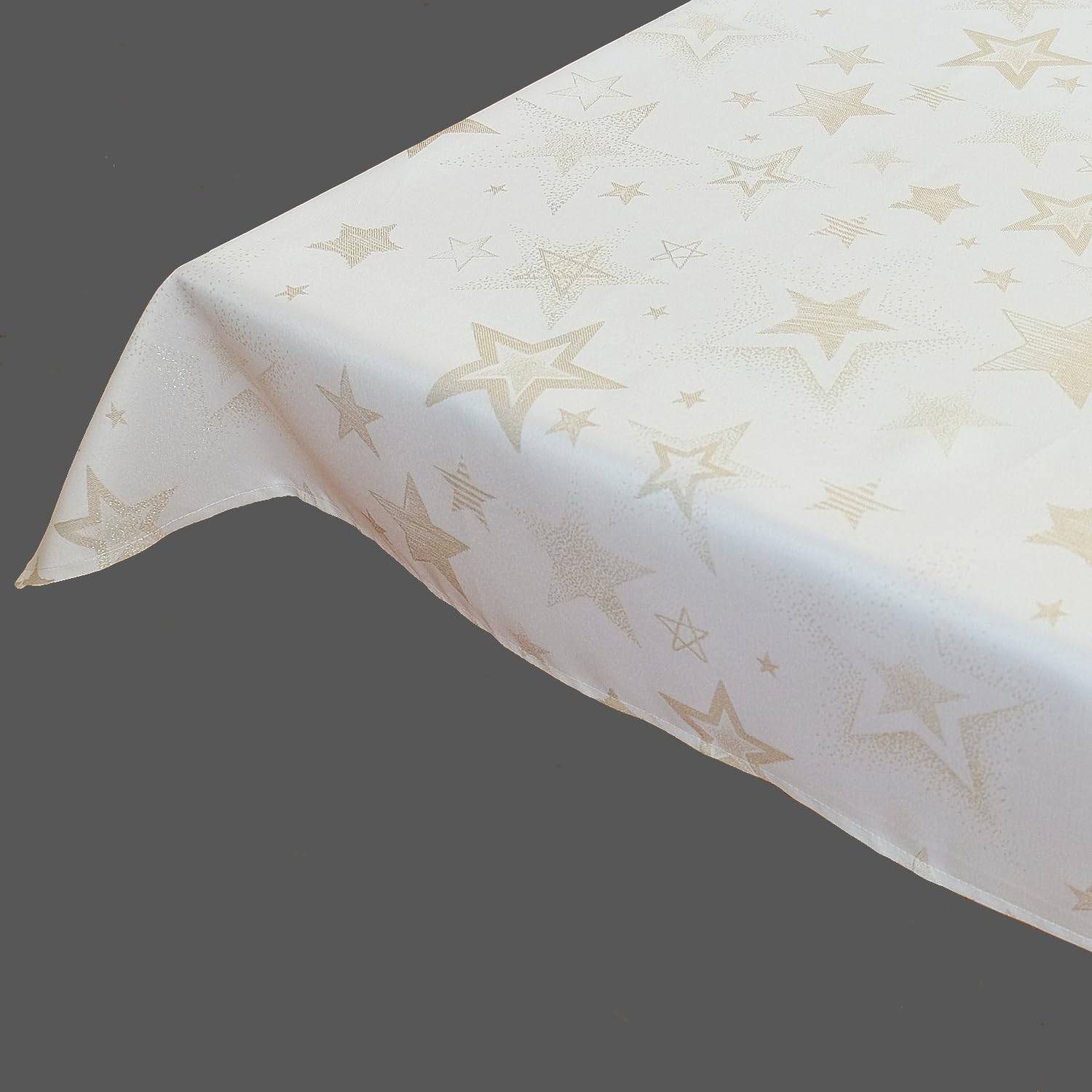 TEXPOT Chemin de table 40x140 cm ivoire Noël