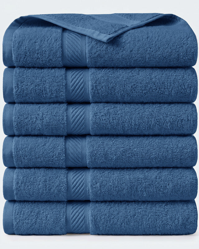 Utopia Bedding Towels serviette bain coton gris lot 6