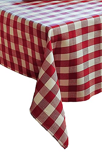 TEXPOT Servietten serviette coton chili 50x50 lot 6 carreaux