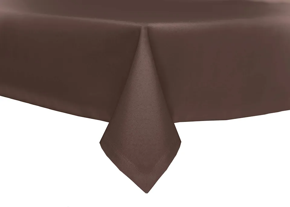 Texpot Gartentischdecken nappe jardin lin marron 130 x 220 cm
