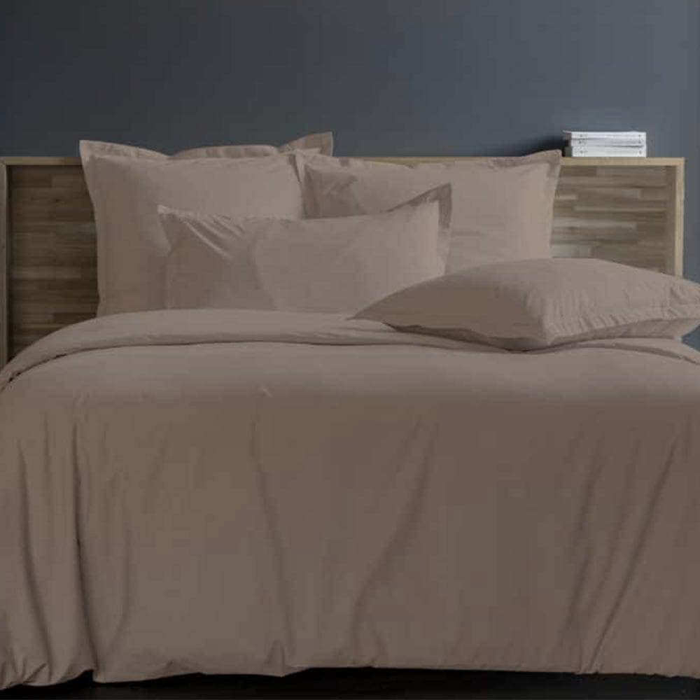 Lingorama Linge de lit Housse de couette percale 260x240 uni