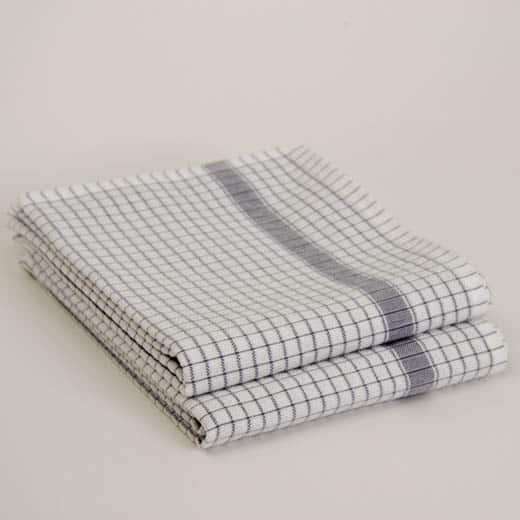 Gaufrex torchon coton carreaux 50x70 lot de 3