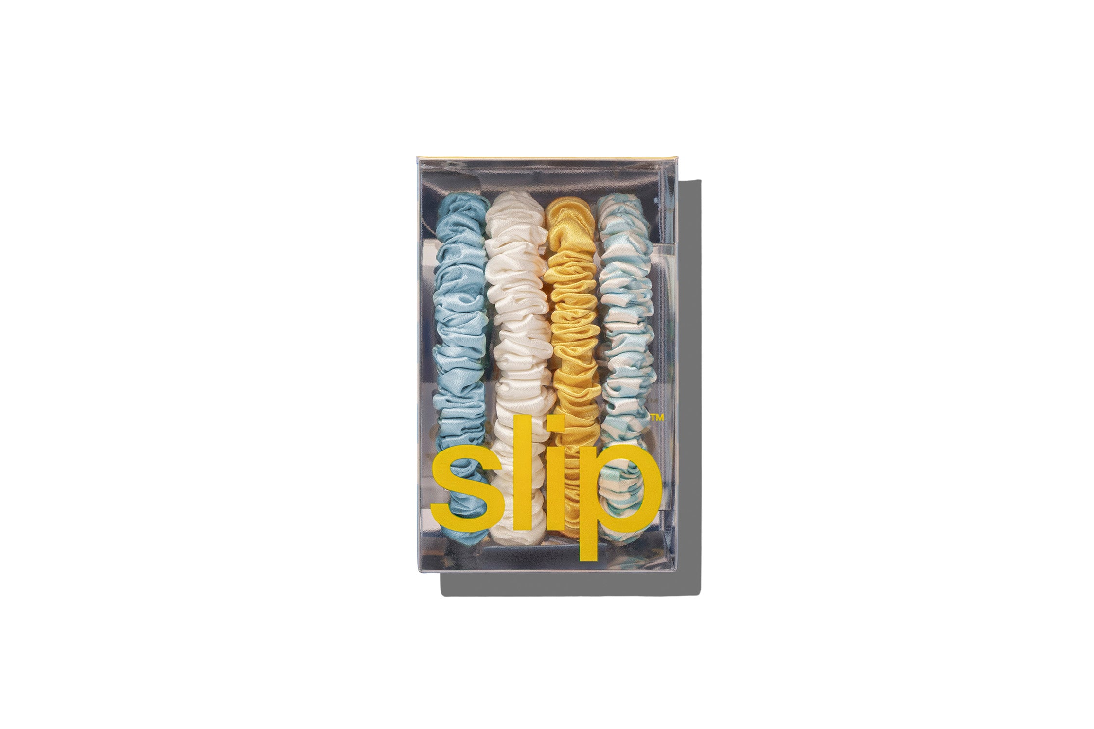 Slip Skinny Scrunchies Argentina chouchou soie lot 4