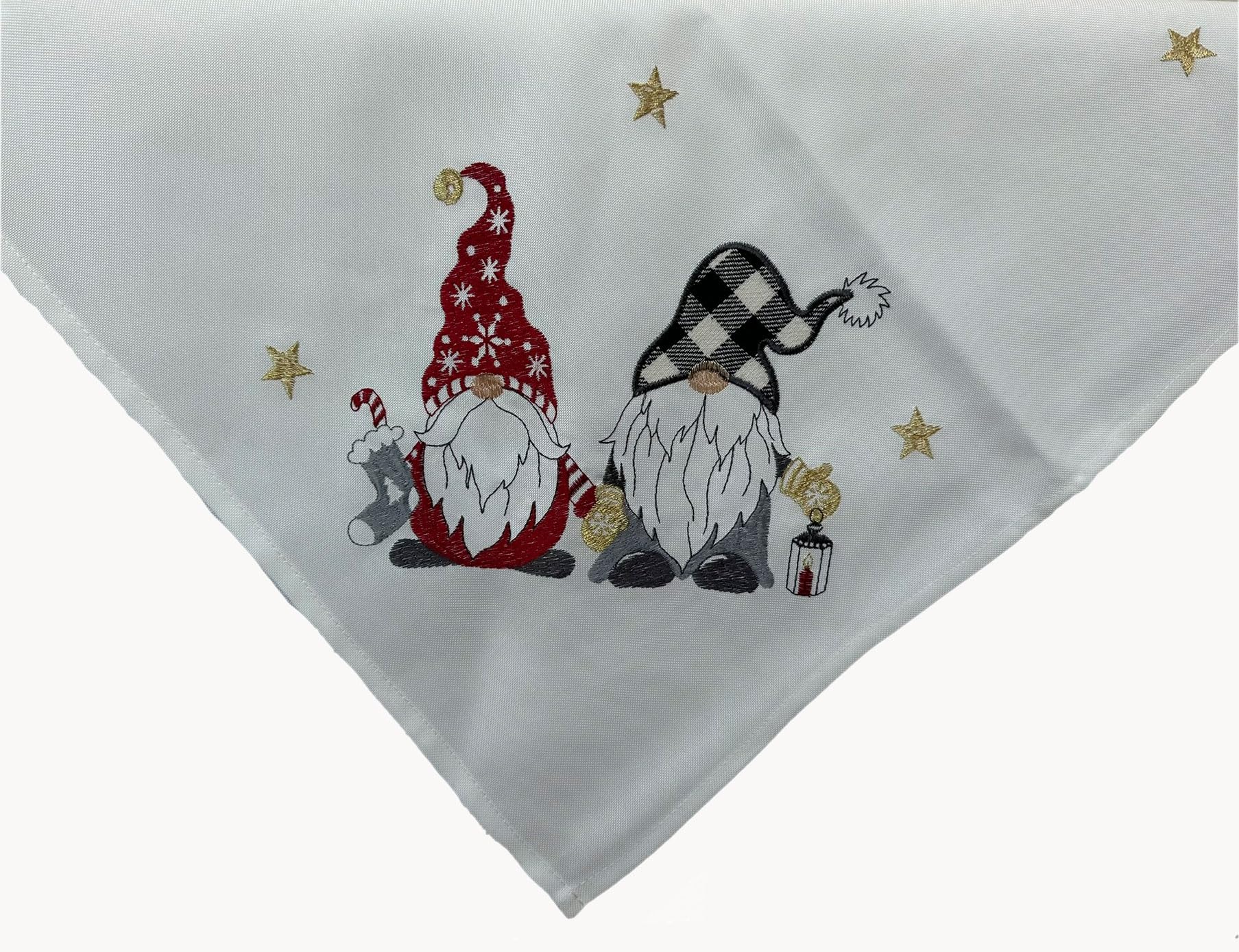 TEXPOT Tischläufer Chemin de table Noël 40x85 écru lutin