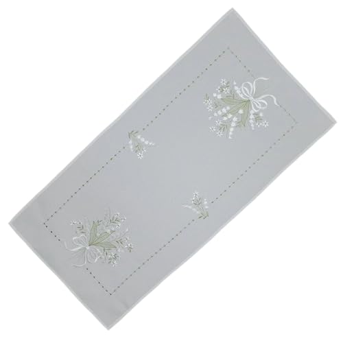 TEXPOT Tischläufer chemin de table 40 x 140 cm muguet