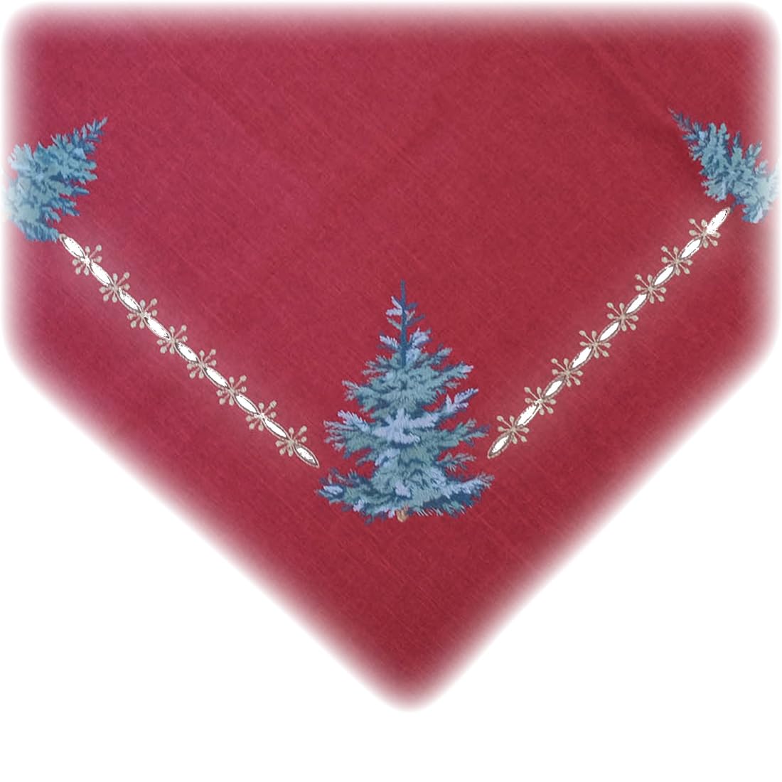 TEXPOT Tischläufer chemin de table 40x140 cm écru sapin Noël