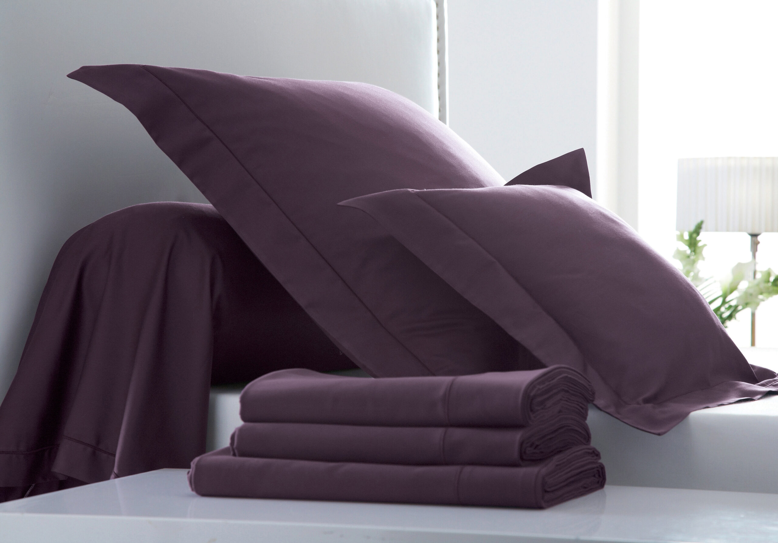Blanc des Vosges drap plat satin coton 280x320 blanc