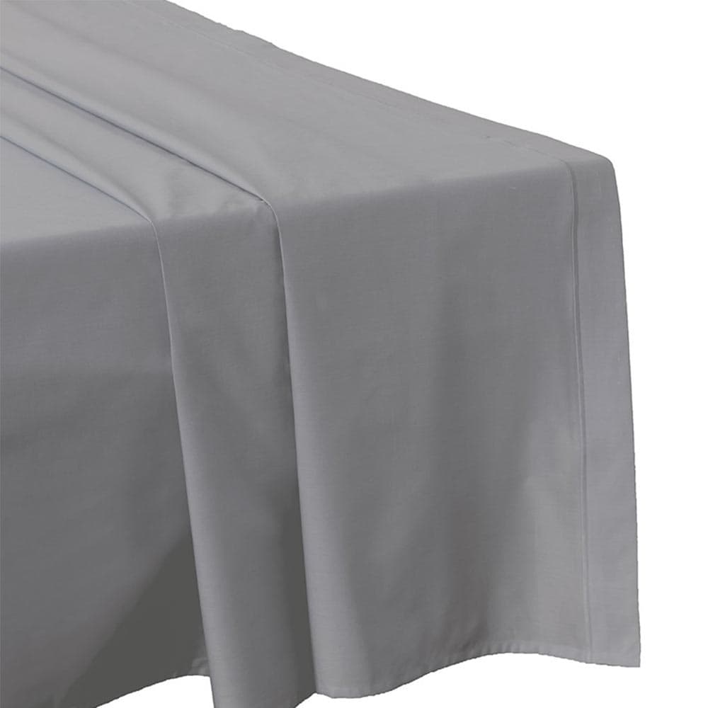 Lingorama drap plat 180x290 uni percale coton 80 fils