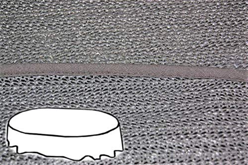 Texpot Gartentischdecken nappe jardin ovale PVC 160x220 cm