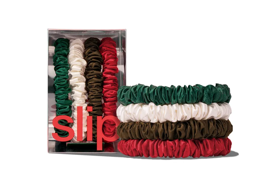 Slip Skinny Scrunchies Chouchou Soie Mexico Lot 4
