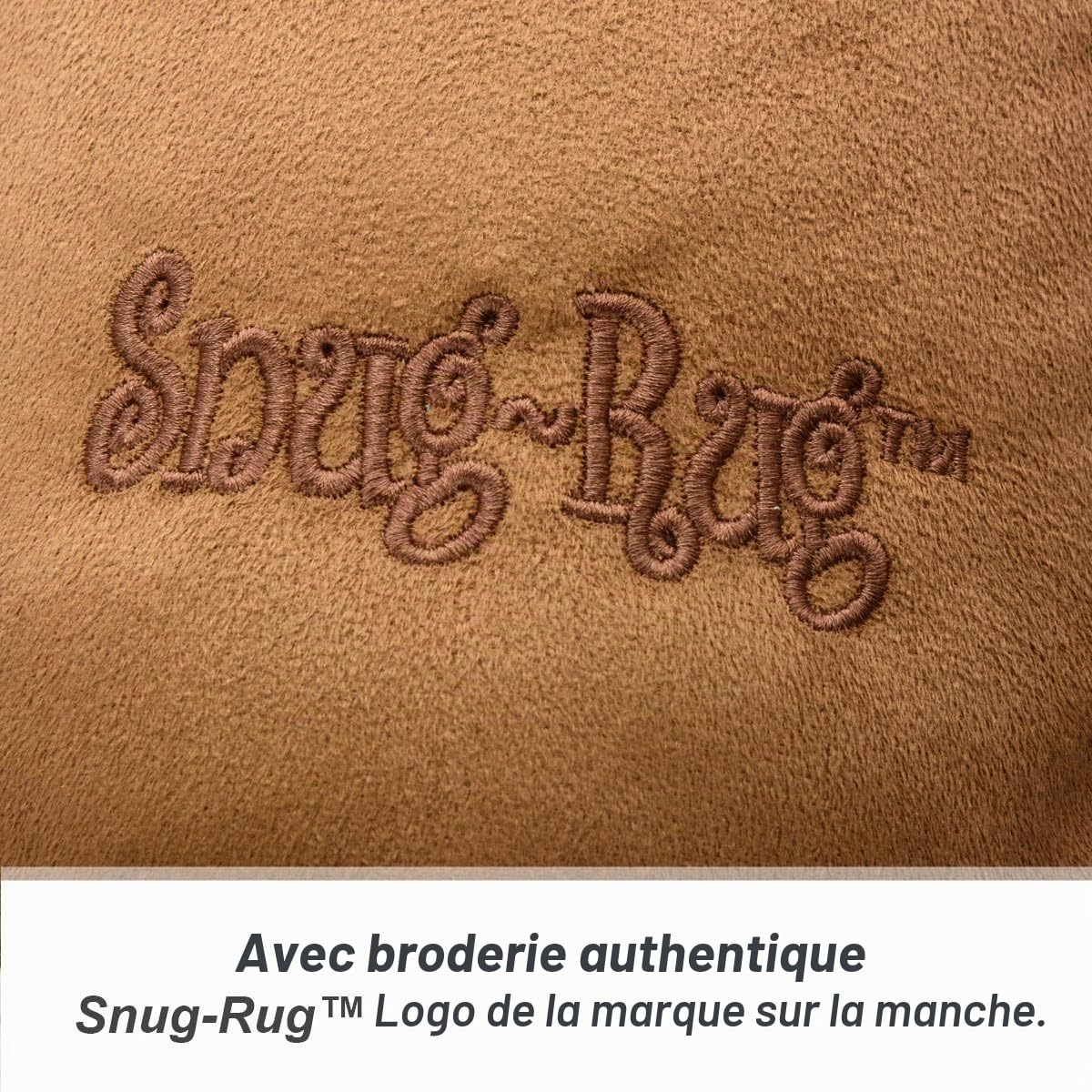 Snug Snug-Rug Sherpa Plaid à manches 152x213cm Polyester