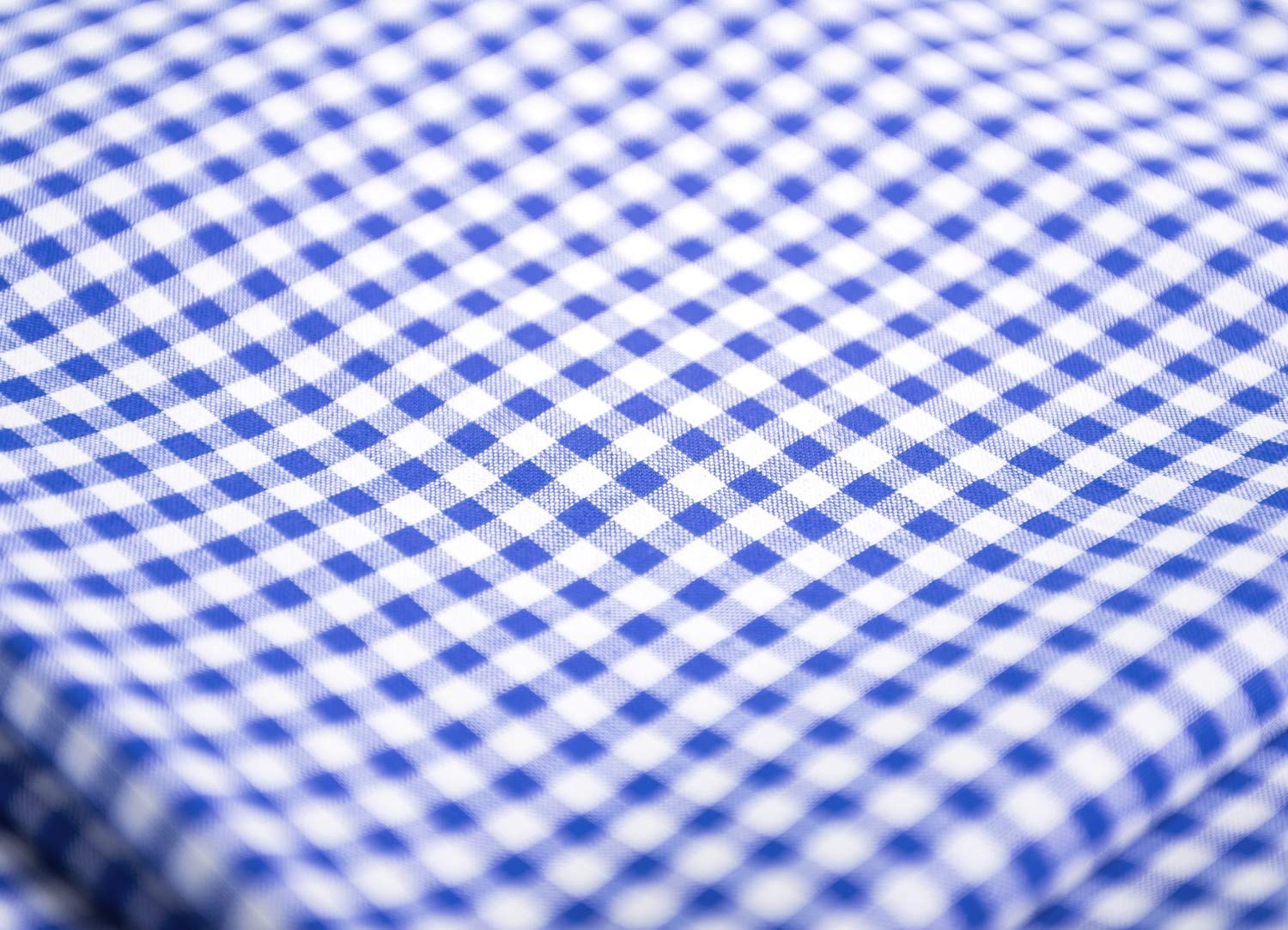 Texpot Tischdecken nappe coton carreaux bleus 110x110 cm