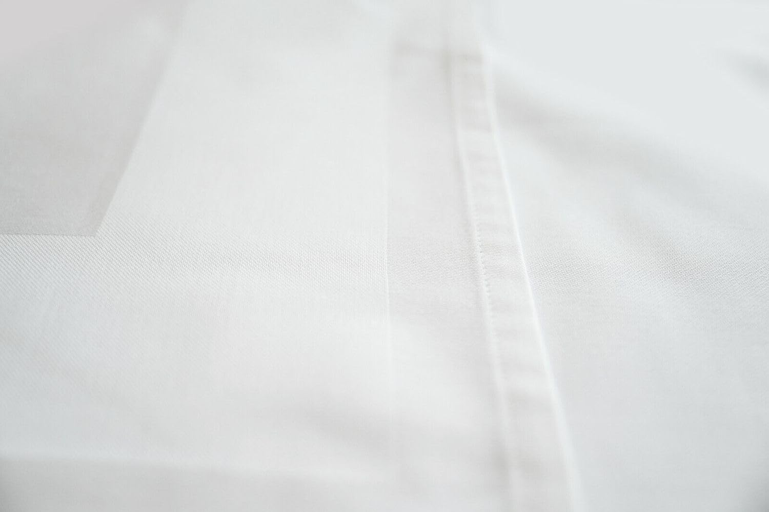TEXPOT Servietten serviettes coton 40x40 cm blanc lot 6