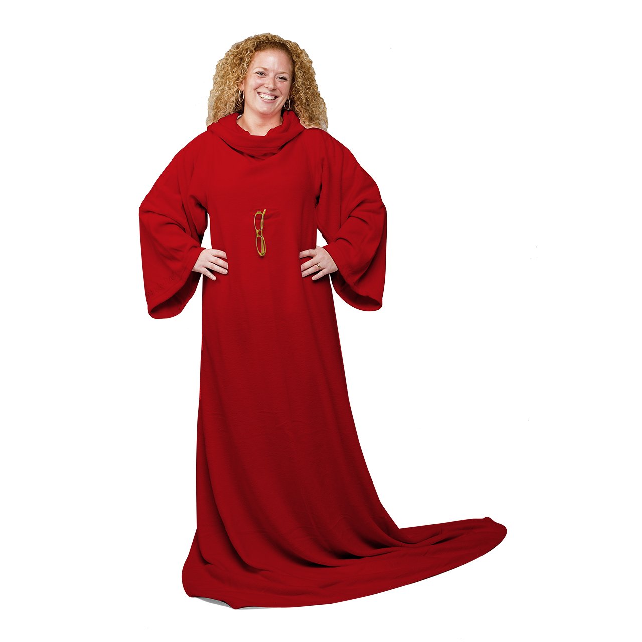 Snug-Rug Cosy Blanket couverture à manches rouge 183x137 cm