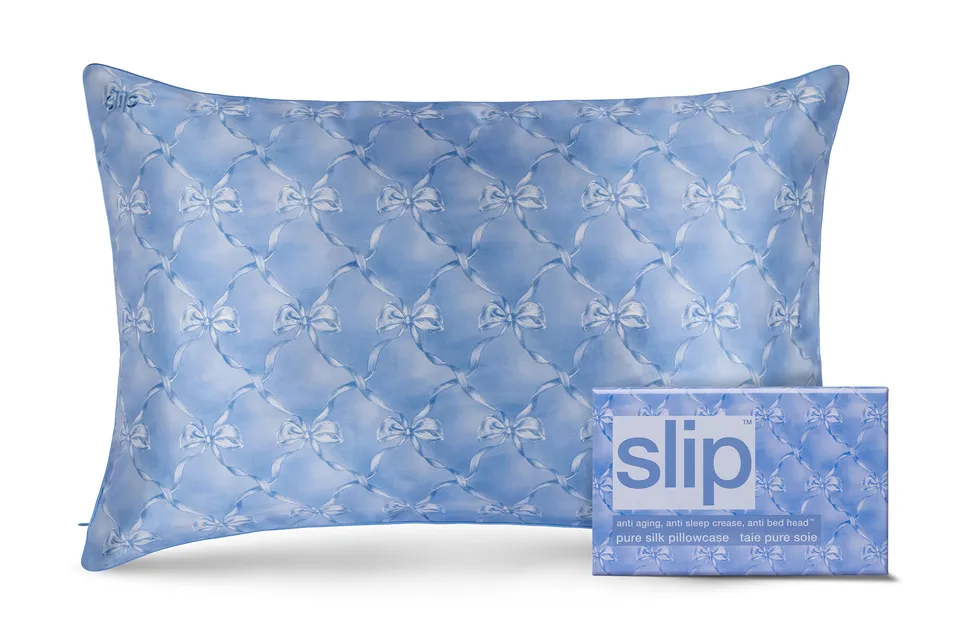 Slip Queen Zippered Bluebelle taie oreiller soie 51x76