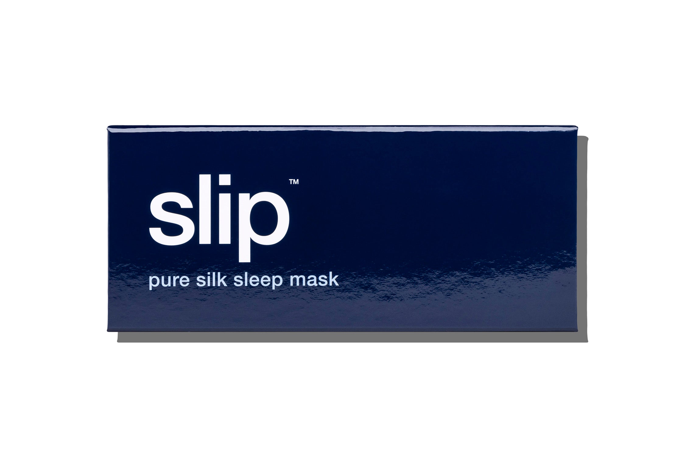 Slip Sleep Mask masque nuit soie bleu marine