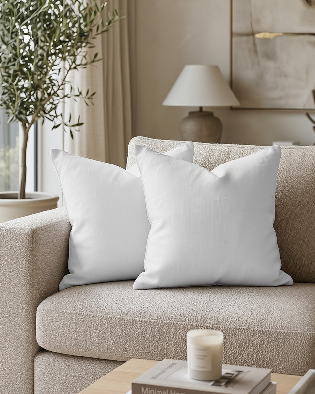 Utopia Bedding Pillows Intérieur Coussin Blanc 18x18 Lot 2