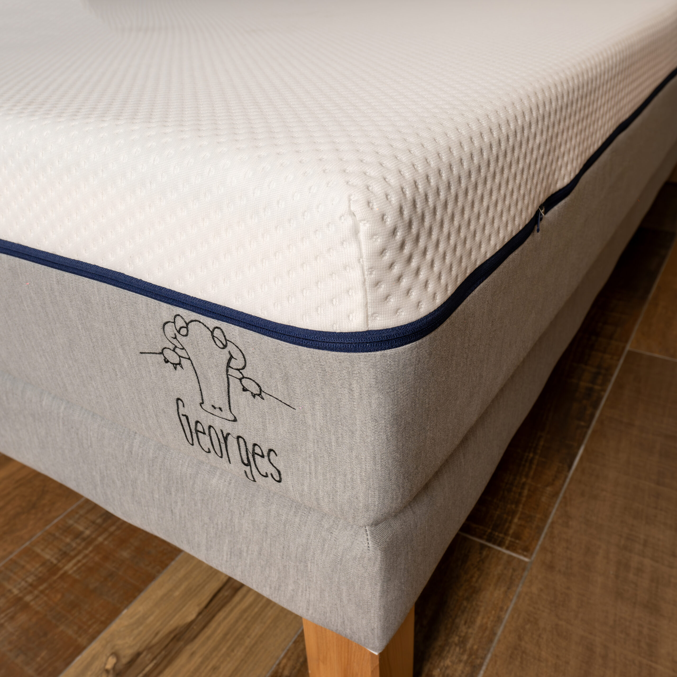 ABADIE Collection Georges Le Gris matelas hybride 25 cm ferme