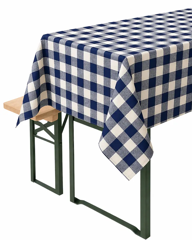 Texpot Servietten serviettes coton bleues 60x60 lot 6