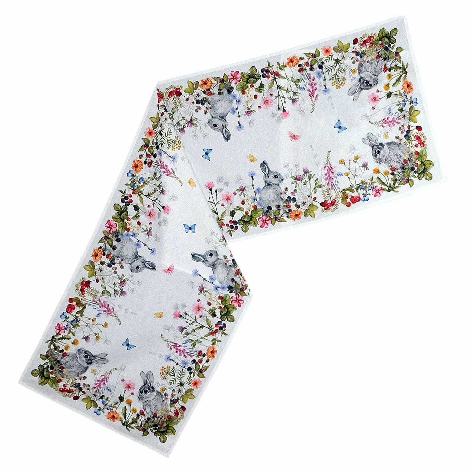 Texpot Servietten housse coussin 40x40 Pâques lapin