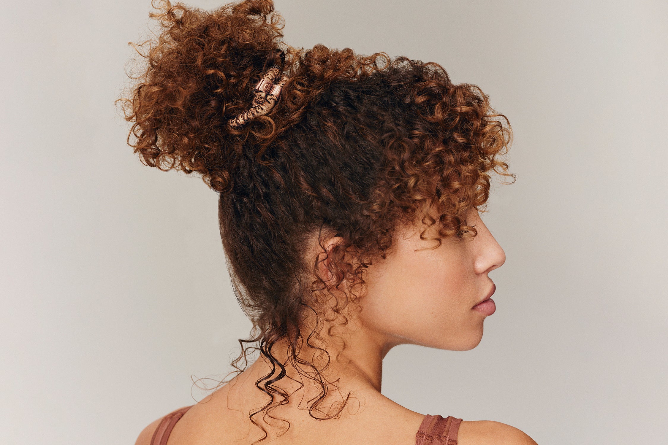 Slip Skinny Scrunchies Light Brown chouchou soie lot 4