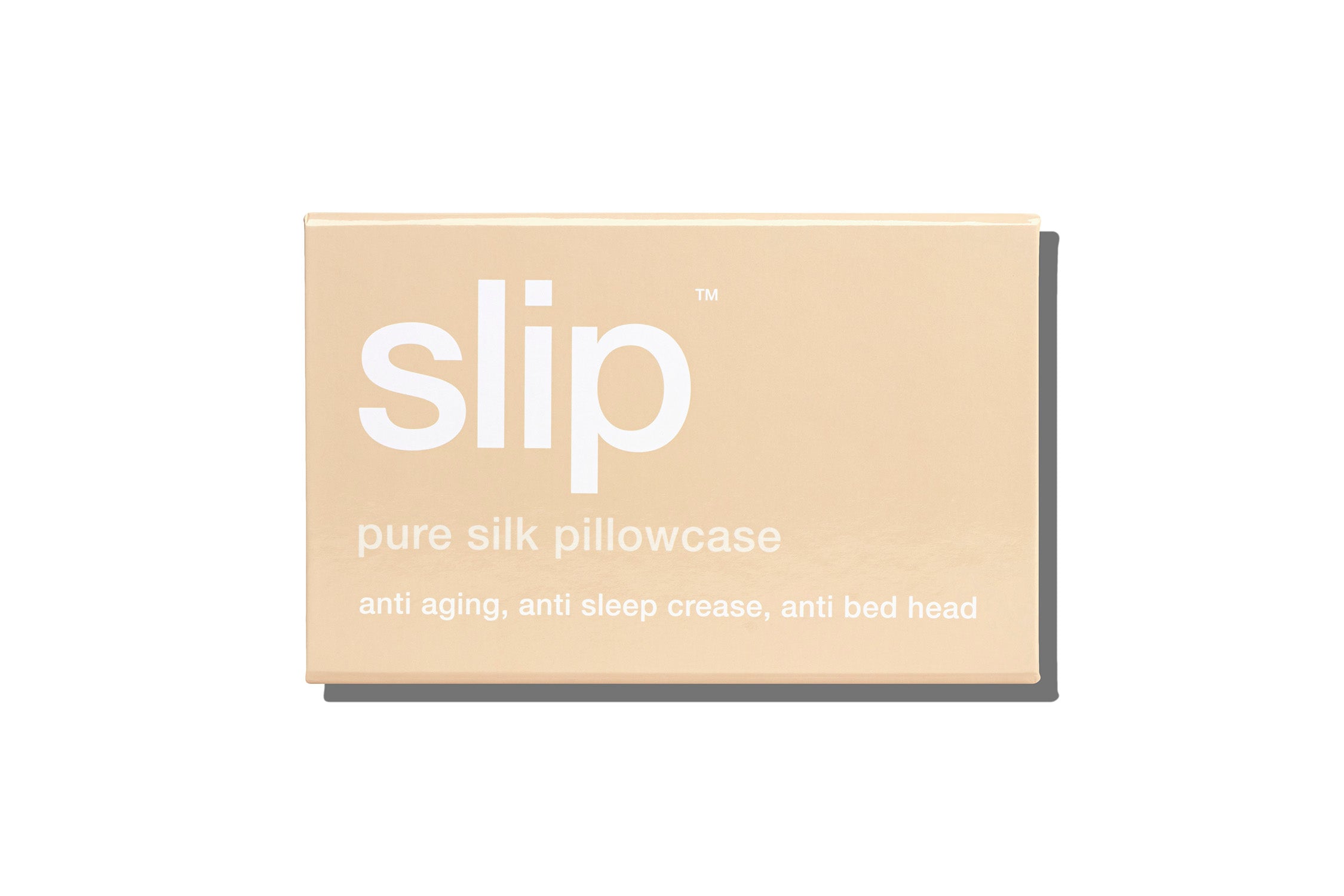 Slip Queen Zippered Taie d'oreiller Caramel 51x76 Soie