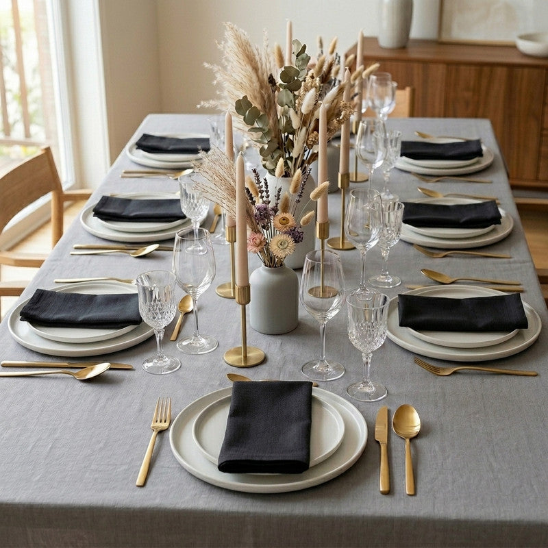 Utopia Bedding Napkin serviette table rose lot 12 18 inch