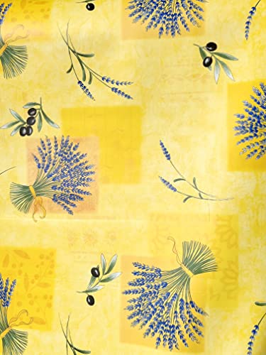 PROMO LINGE Sous-nappes Bulgommes sous-nappe jaune 140x100cm PVC